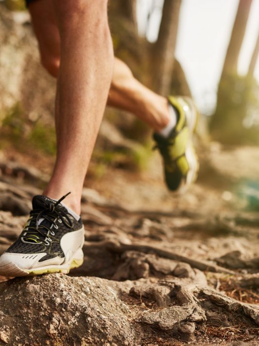 Trail running shoes